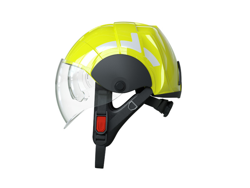 Feuerwehrhelm pab Fire Compact, leuchtgelb CER Moderne