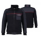 Pointsmen Feuerwehr-Fleecejacke Saarland mit Stehkragen | dunkelblau