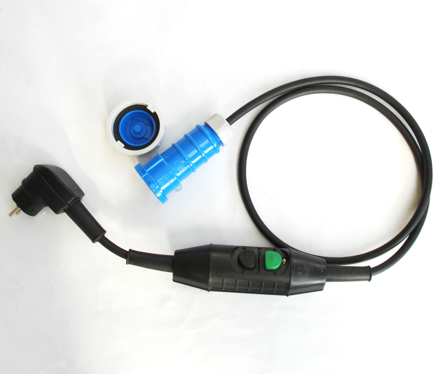 Stromkabel 5 Meter Mit Schuko Stecker - 16A 230V 3-polig Mit Aderendhülsen